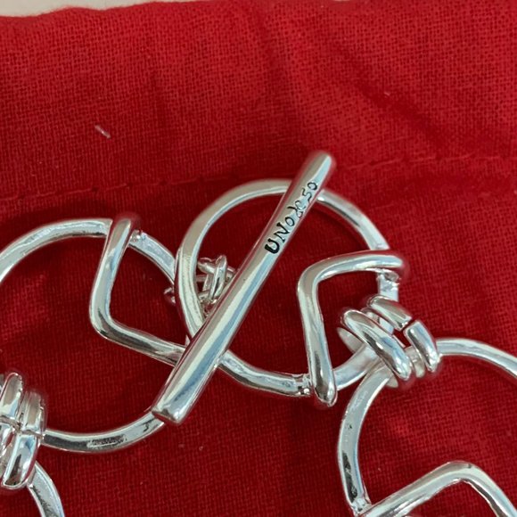 UNO de 50 GAMEOF3 BRACELET T-bar fastener Silver-Plated Jewelry Women Bracelet - Picture 4 of 5